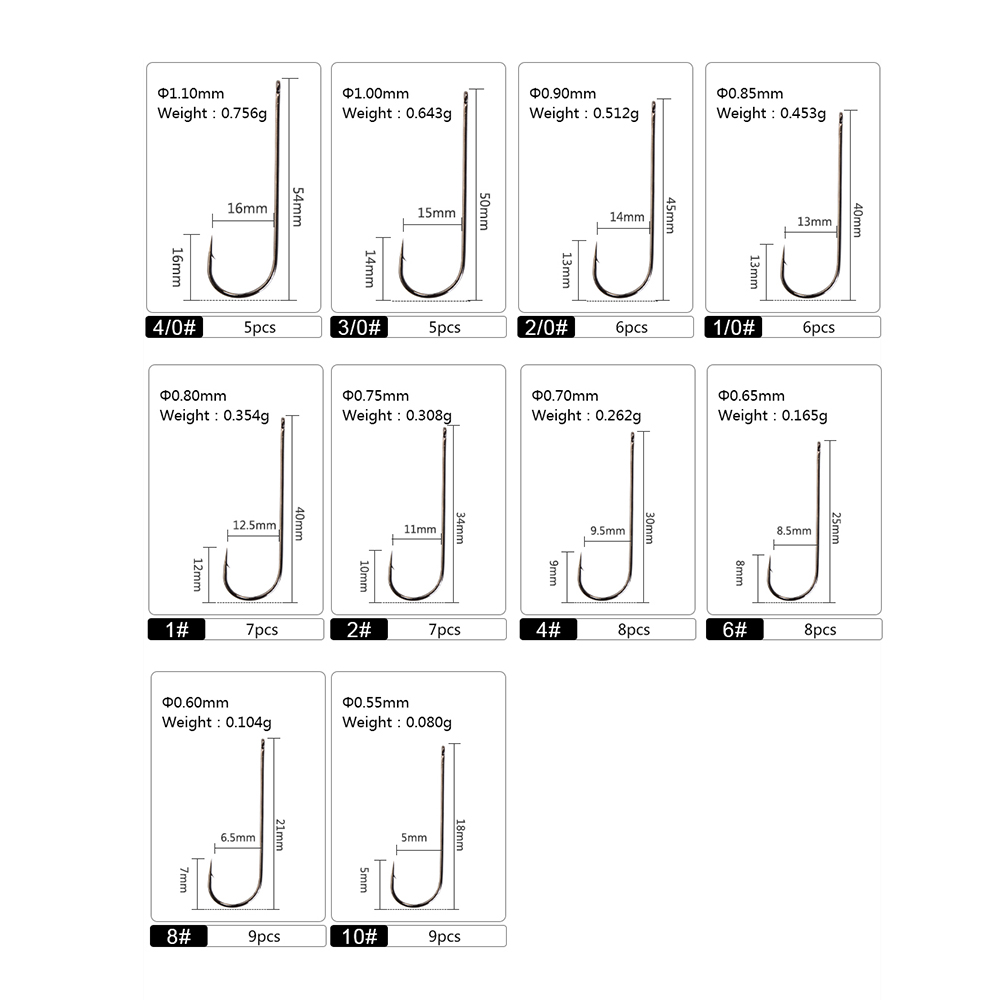 FTK 5-9PCS ABERDEEN Fishing Ho - Fishing Hook Barbless review and price