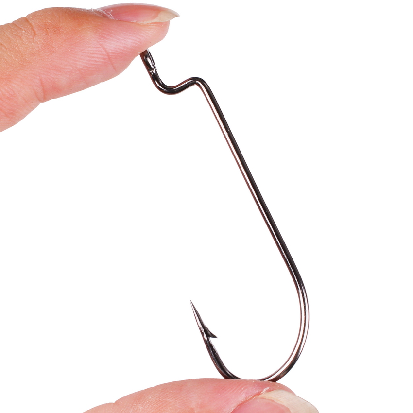 100pc/lot Fishing Hooks High C - Fishing Hook Barbless review and price
