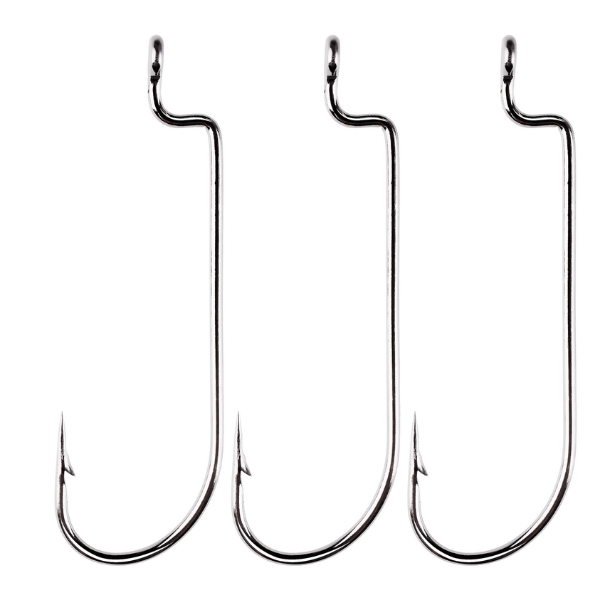 100pc/lot Fishing Hooks High C - Fishing Hook Barbless review and price