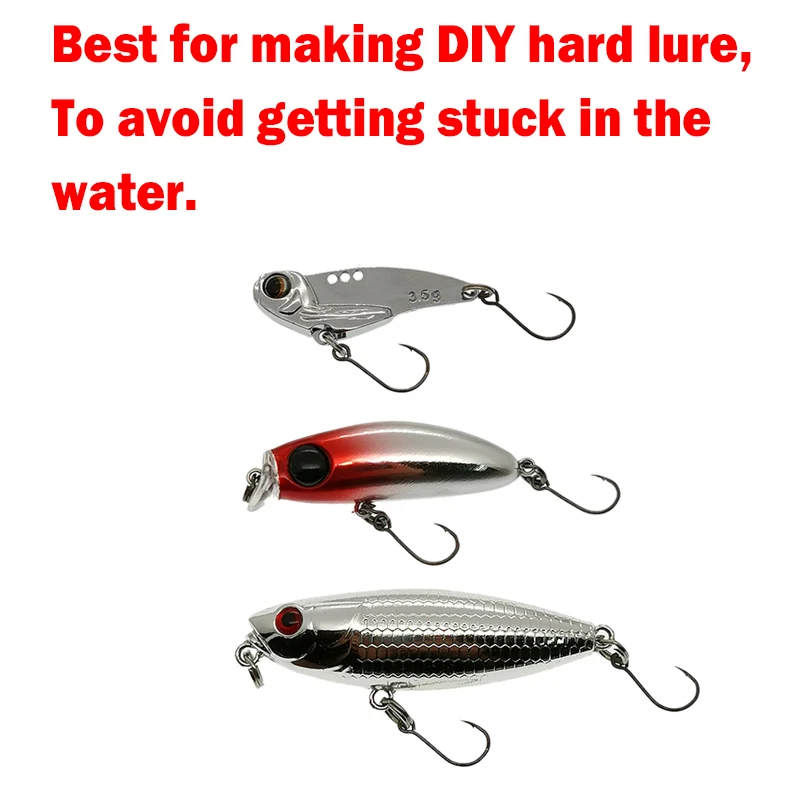 OUTKIT 12pcs for Fishing Lure  - Fishing Hook Barbless review and price