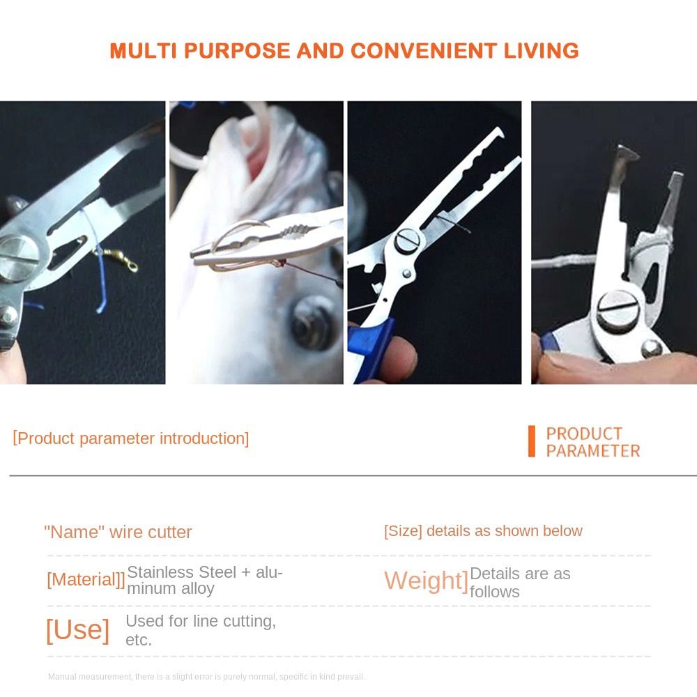 Aluminum Alloy Fishing Pliers  - Fishing Hook Remover review and price